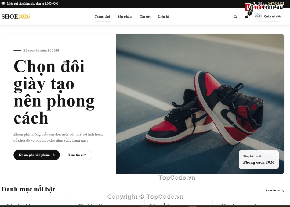 Web bán giày  MVC,web bán giày,web bán hàng